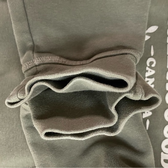 Roots Green With Classic Logo Pullover Hoodie S - Picture 6 of 15